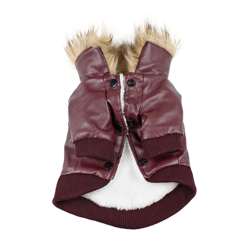 Dog Pu With Warm Collar Winter Outdoor Walking Pet Costume Size Xl Dog Winter Coat Pet Warm Coat
Dog Pu With Warm Collar Winter Outdoor Walking Pet Costume Size Xl Dog Winter Coat Pet Warm Coat