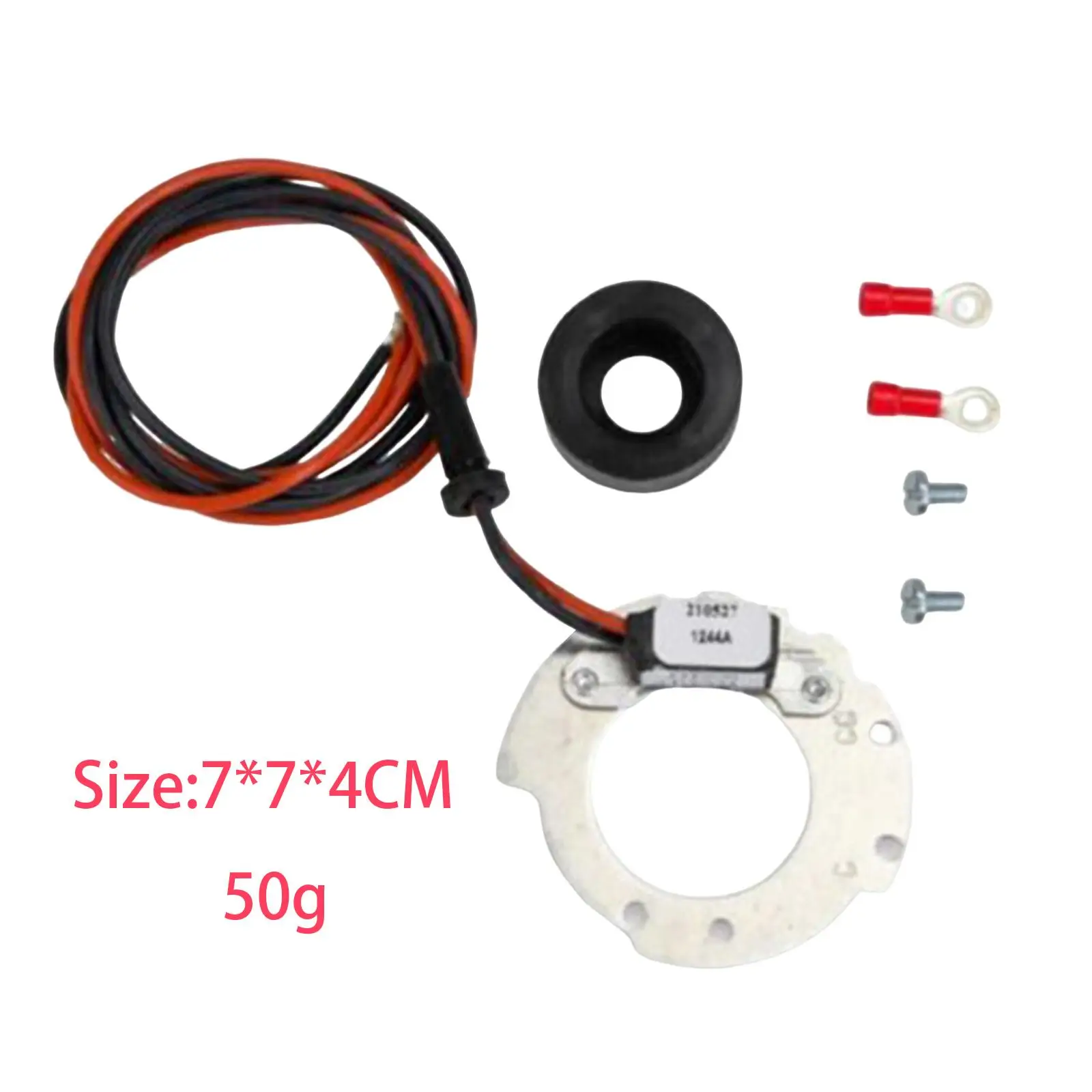 Ignition Points to Electronic Conversion Set Replaces Parts Accessories Practical 1244A 12V Easy to Install for Ford 4 cyl
Ignition Points to Electronic Conversion Set Replaces Parts Accessories Practical 1244A 12V Easy to Install for Ford 4 cyl