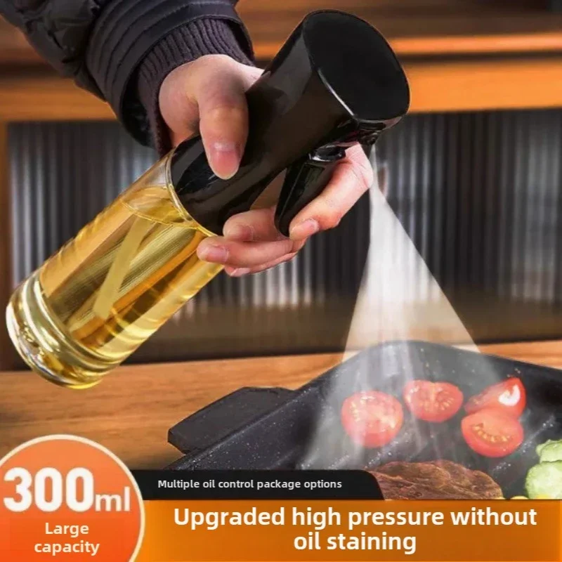 Glass Oil Bottle Spray Bottle Kitchen Edible Spice Seasoning Tool and Oil Bottle Olive Spice Control Spray Tool
Glass Oil Bottle Spray Bottle Kitchen Edible Spice Seasoning Tool and Oil Bottle Olive Spice Control Spray Tool