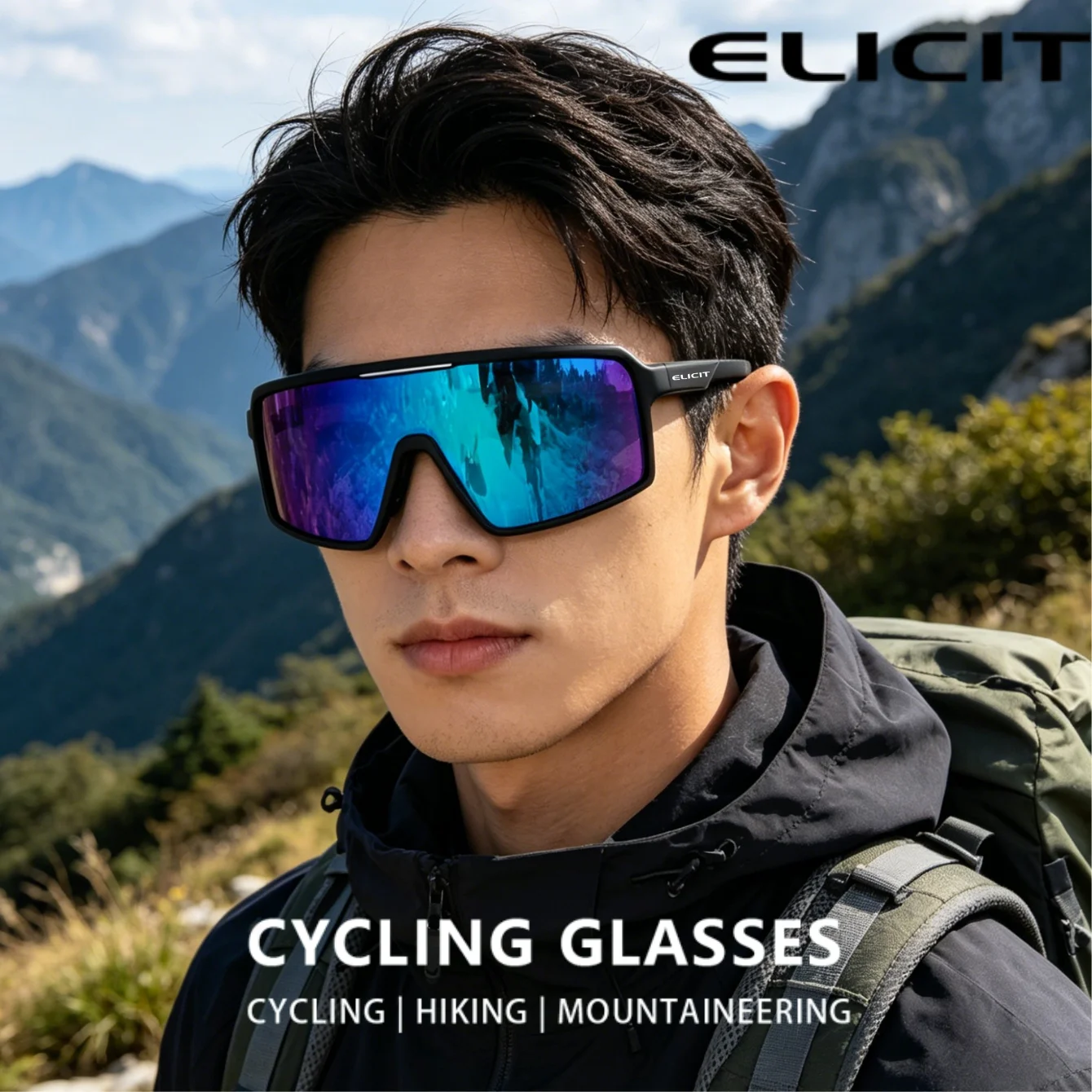 ELICIT Cycling Sunglasses UV400 Protection Men Women Outdoor Sports Eyewear TR90 for Fishing Driving Hiking Climbing Running
ELICIT Cycling Sunglasses UV400 Protection Men Women Outdoor Sports Eyewear TR90 for Fishing Driving Hiking Climbing Running