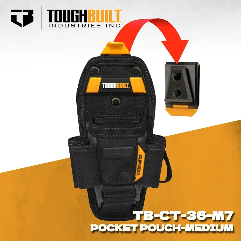 TOUGHBUILT TB-CT-36-M7 Technician 7-Pocket Pouch Tool Organizer Belt Pouch Tool Accessories Toughbuilt Pouch
TOUGHBUILT TB-CT-36-M7 Technician 7-Pocket Pouch Tool Organizer Belt Pouch Tool Accessories Toughbuilt Pouch