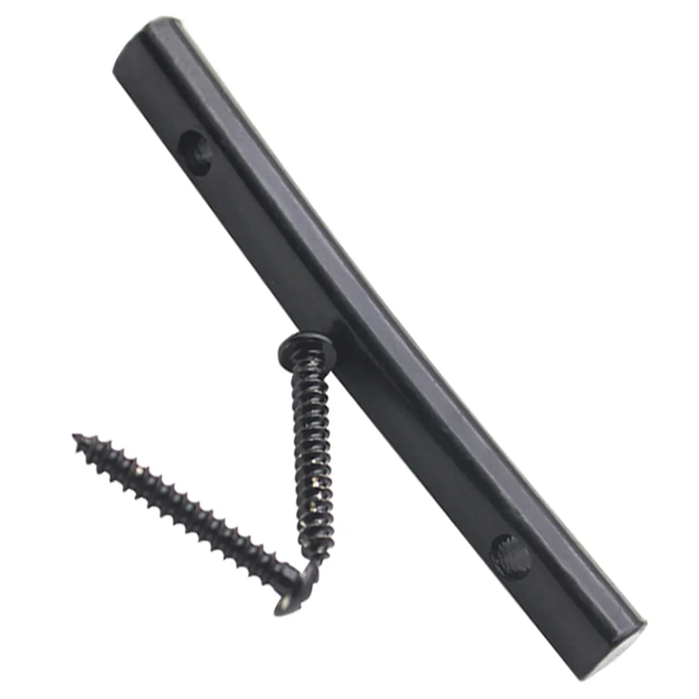 Metal Guitar String Retainer Bar Wide Fit for Electric Guitars Enhances Stability and Tuning Precision Comes with Installation