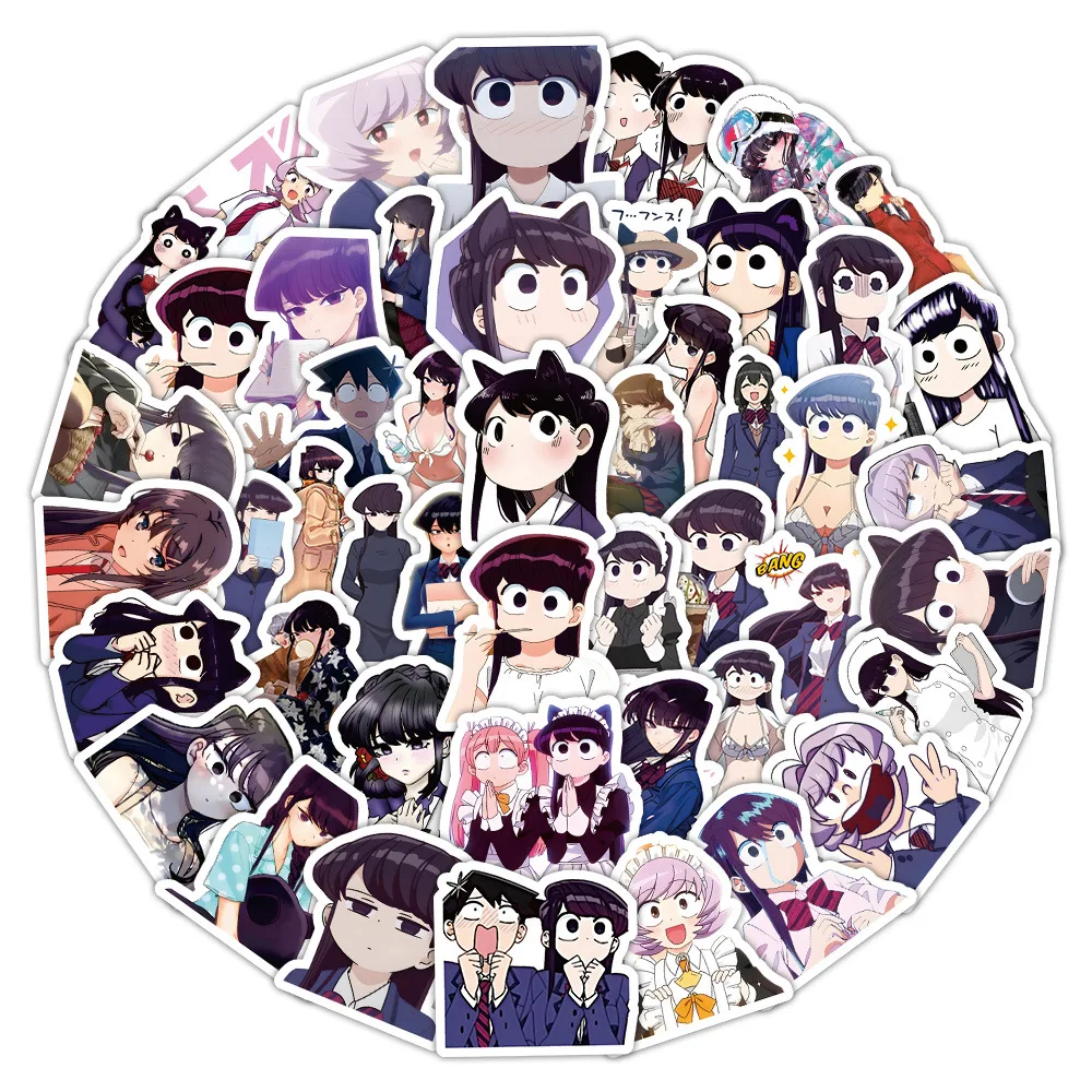10/60PCS Komi Can't Communicate Anime Graffiti Stickers Funny Cartoon Decal Laptop Phone Guitar Fridge Skateboard Cup Kid Toys
10/60PCS Komi Can't Communicate Anime Graffiti Stickers Funny Cartoon Decal Laptop Phone Guitar Fridge Skateboard Cup Kid Toys
