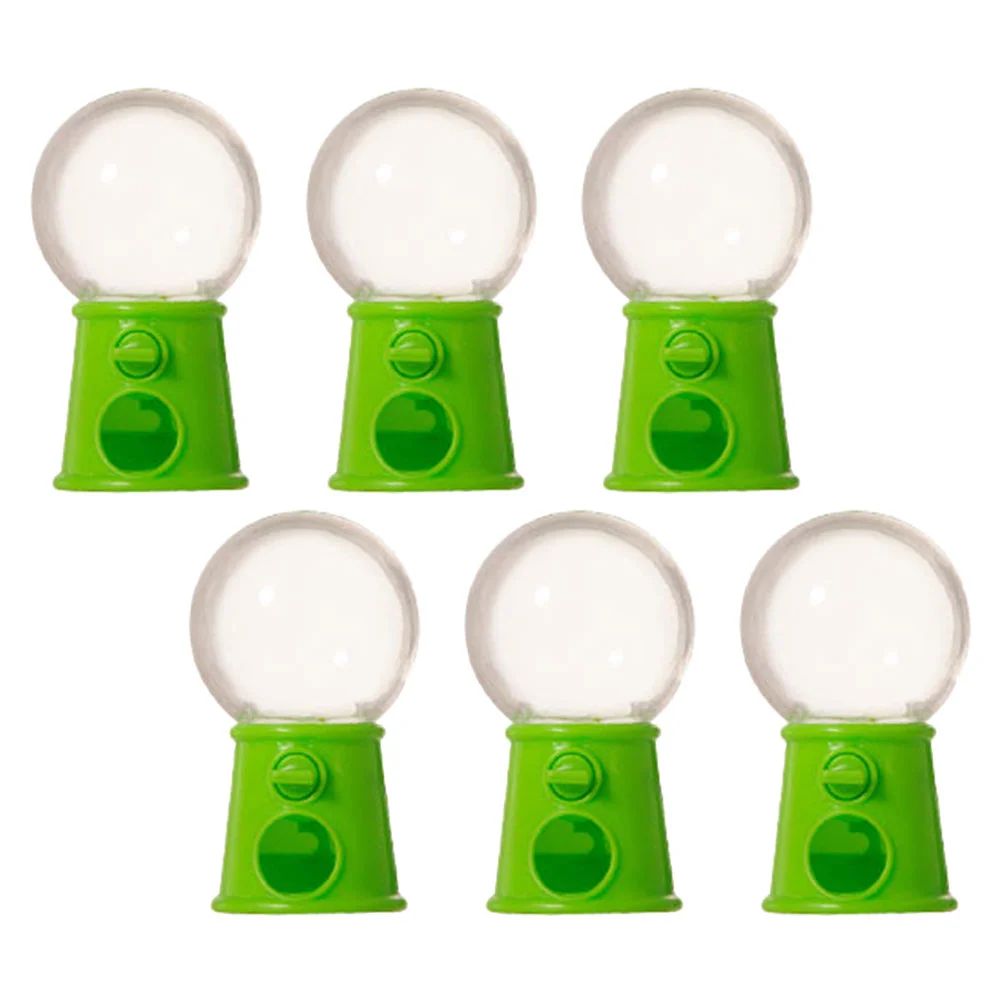 6 Pcs Dispenser Mini Machine Child Bubble Gum for Kids Plastic Candy Vending Machines
6 Pcs Dispenser Mini Machine Child Bubble Gum for Kids Plastic Candy Vending Machines