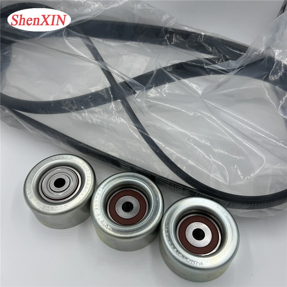 Serpentine Drive Belt Idler Pulley Kit 90916-02571 16604-31020 16603-31040 for Toyotaa Tacoma 4Runner FJ Cruiser 4.0L V6 1GR-FE
Serpentine Drive Belt Idler Pulley Kit 90916-02571 16604-31020 16603-31040 for Toyotaa Tacoma 4Runner FJ Cruiser 4.0L V6 1GR-FE