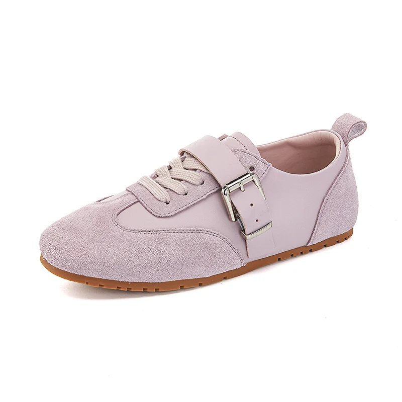 CICIYANG Women's Flat Forrest Gump Shoes 2025 Spring New Casual Sneakers Female Shoes Lace-Up Ballet Shoes Women Genuine Leather
CICIYANG Women's Flat Forrest Gump Shoes 2025 Spring New Casual Sneakers Female Shoes Lace-Up Ballet Shoes Women Genuine Leather