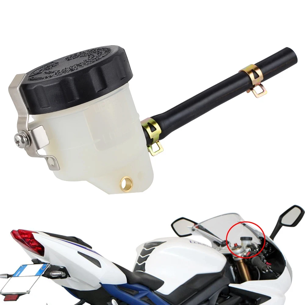 Motorcycle Brake Fluid Reservoir for Triumph Street Triple R 2008-2018 Speed Triple 1994-2018 Oil Cup for Daytona 675 2006-2017
Motorcycle Brake Fluid Reservoir for Triumph Street Triple R 2008-2018 Speed Triple 1994-2018 Oil Cup for Daytona 675 2006-2017