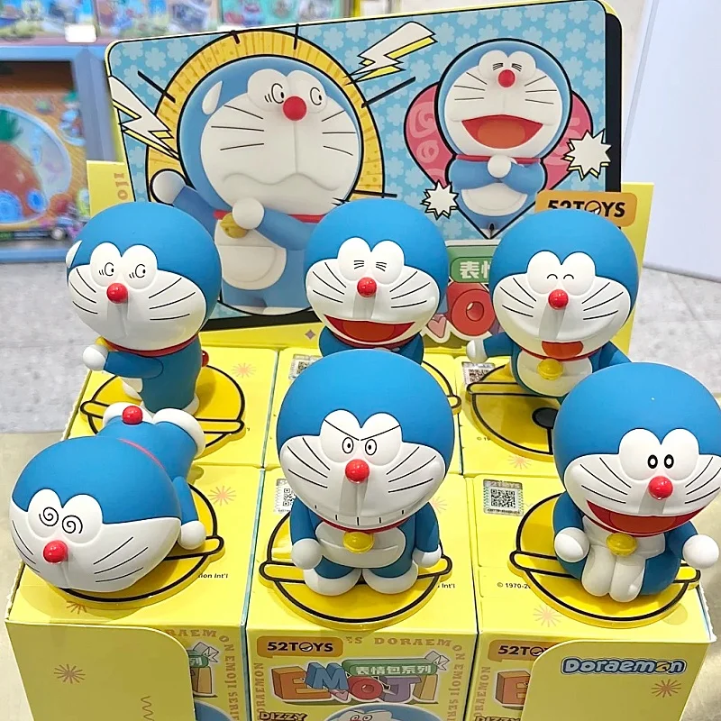 Anime 52toys Original Doraemon Emoji Series Blind Box Action Figure Collectible Toy Desktop Decoration Gift For Birthday Gift
Anime 52toys Original Doraemon Emoji Series Blind Box Action Figure Collectible Toy Desktop Decoration Gift For Birthday Gift