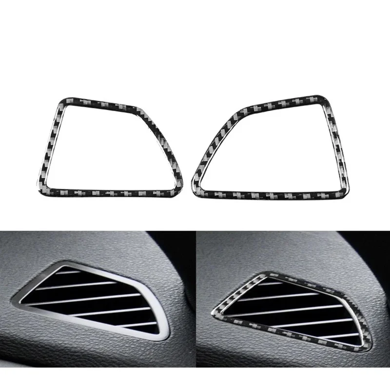 Carbon Fiber Car Styling Car Instrument Air Outlet Decorative Stickers For BMW X5 E70 X6 E71 2008-2013 Interior Auto Accessories
Carbon Fiber Car Styling Car Instrument Air Outlet Decorative Stickers For BMW X5 E70 X6 E71 2008-2013 Interior Auto Accessories