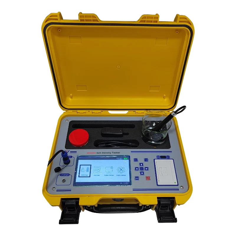High precision salt densitometer direct reading insoluble sediment density tester insulator equivalent salt density tester
High precision salt densitometer direct reading insoluble sediment density tester insulator equivalent salt density tester