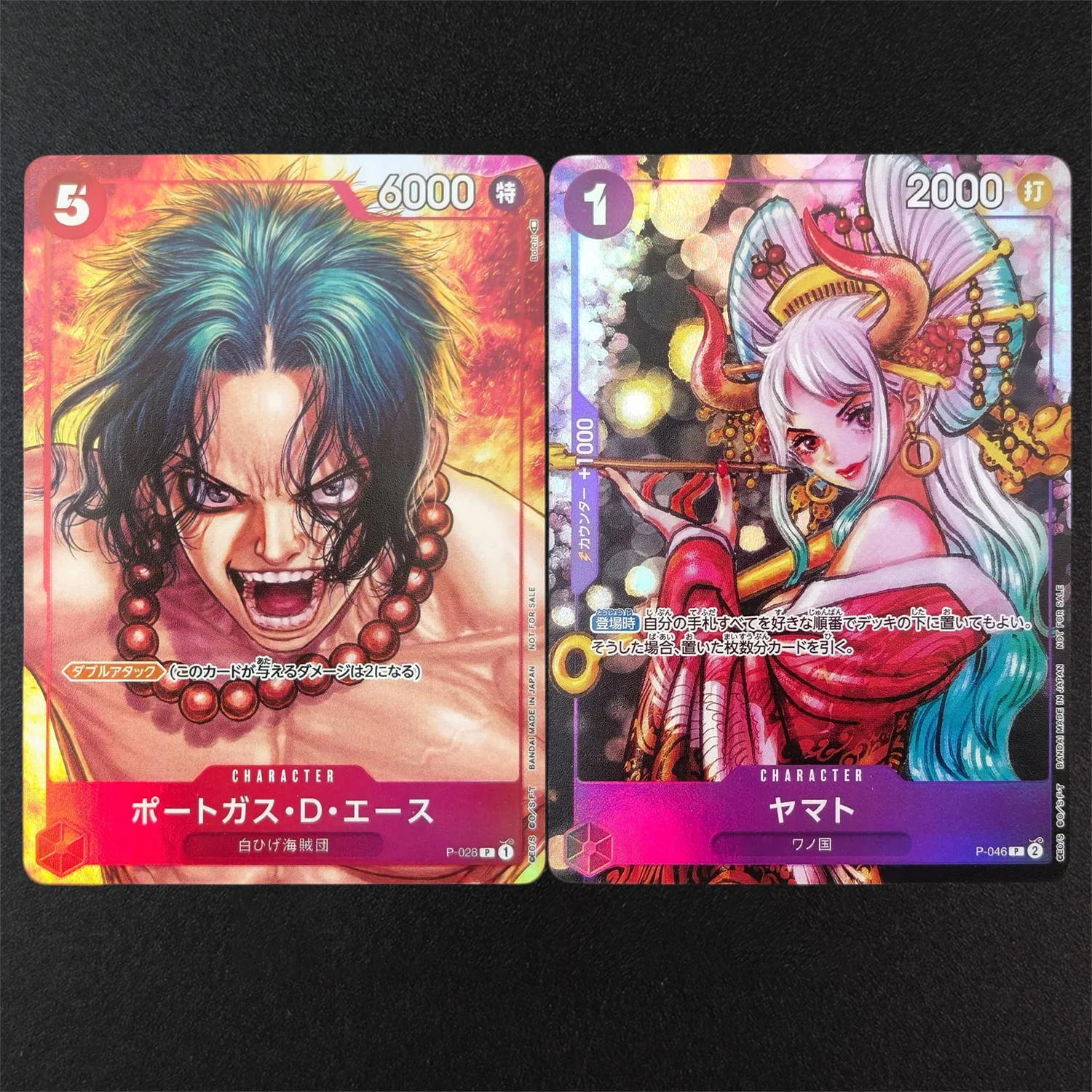 2026 DIY Texture One Piece Cards Portgas D Ace P-028 Yamato P-046 Japanese Promo Gem Mint 10 Hot Anime Collectible Game Cards
2026 DIY Texture One Piece Cards Portgas D Ace P-028 Yamato P-046 Japanese Promo Gem Mint 10 Hot Anime Collectible Game Cards