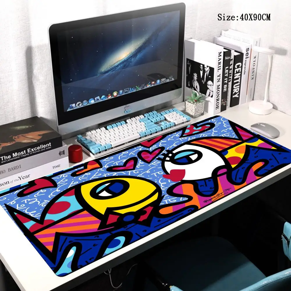Britto Mause Pad for Computer Mouse Mousepad Gamer Gaming Accessories Desk Mat Office Mats Keyboard Xxl Large Carpet 900x400 Rug
Britto Mause Pad for Computer Mouse Mousepad Gamer Gaming Accessories Desk Mat Office Mats Keyboard Xxl Large Carpet 900x400 Rug