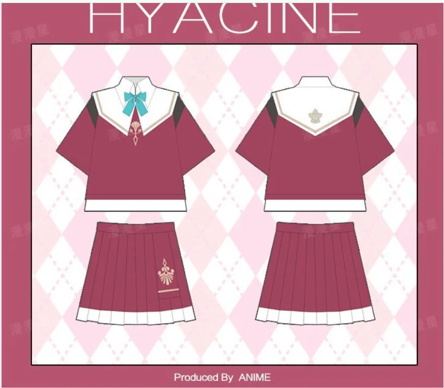 Student Gift JK Sailor Uniform Hyacine Honkai: Star Rail Summer Short Sleeve T-shirt Tee Tops Skirt Suit Cosplay Game Costume
Student Gift JK Sailor Uniform Hyacine Honkai: Star Rail Summer Short Sleeve T-shirt Tee Tops Skirt Suit Cosplay Game Costume
