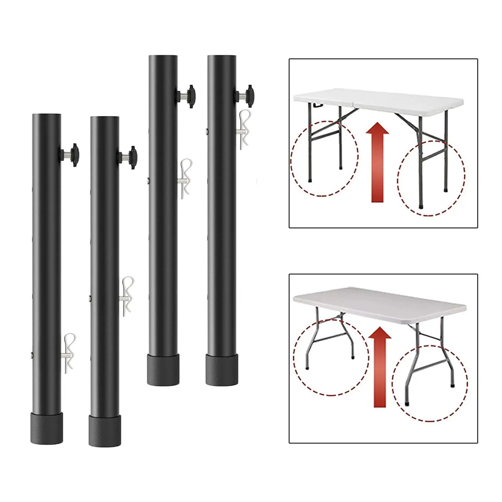 Table Leg Extender Riser Metal Desk Accessories Durable Sturdy Heavy Duty Table Height Extenders for Home Kitchen Countertops
Table Leg Extender Riser Metal Desk Accessories Durable Sturdy Heavy Duty Table Height Extenders for Home Kitchen Countertops
