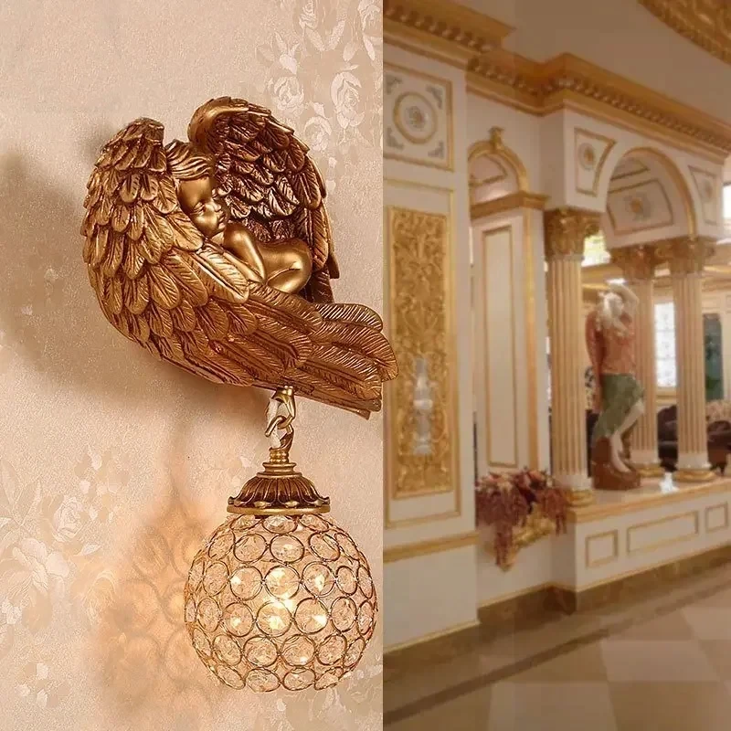 Little Angel Wall Lamp Bedroom Bedhead Living Room Back Wall Children's Creative Wall Decoration Hotel Art Lighting
Little Angel Wall Lamp Bedroom Bedhead Living Room Back Wall Children's Creative Wall Decoration Hotel Art Lighting