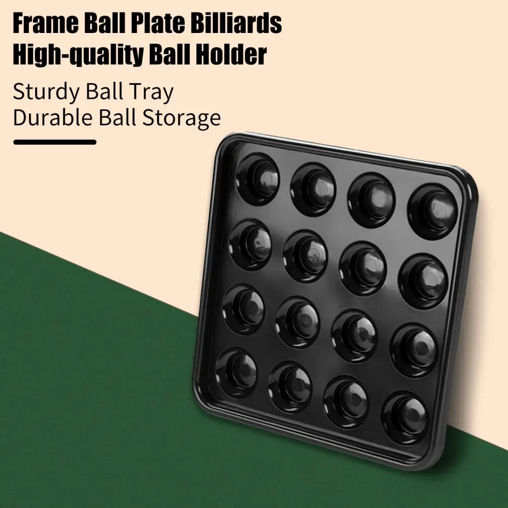 Billiard Ball Tray Snooker Storage Holder Keeps Your 16 Balls Organized And Easily Accessible By The Pool Table
Billiard Ball Tray Snooker Storage Holder Keeps Your 16 Balls Organized And Easily Accessible By The Pool Table