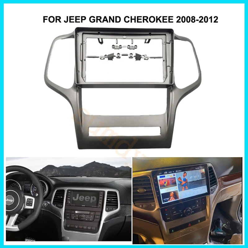 9inch big screen 2 Din android Car Radio Fascia Frame For Jeep Jeep Grand Cherokee 2008-2013 car panel Trim Dashboard Panel Kit
9inch big screen 2 Din android Car Radio Fascia Frame For Jeep Jeep Grand Cherokee 2008-2013 car panel Trim Dashboard Panel Kit