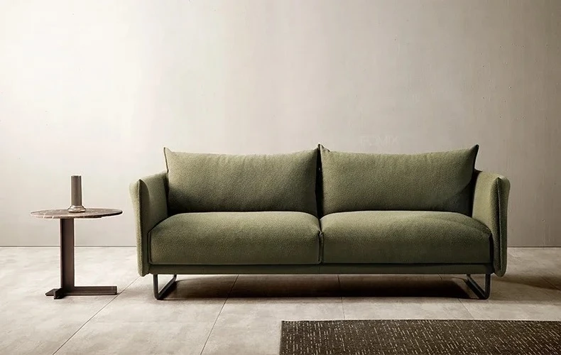 *Italian Nordic style sofa wrought iron metal feet living room modern simple double
*Italian Nordic style sofa wrought iron metal feet living room modern simple double