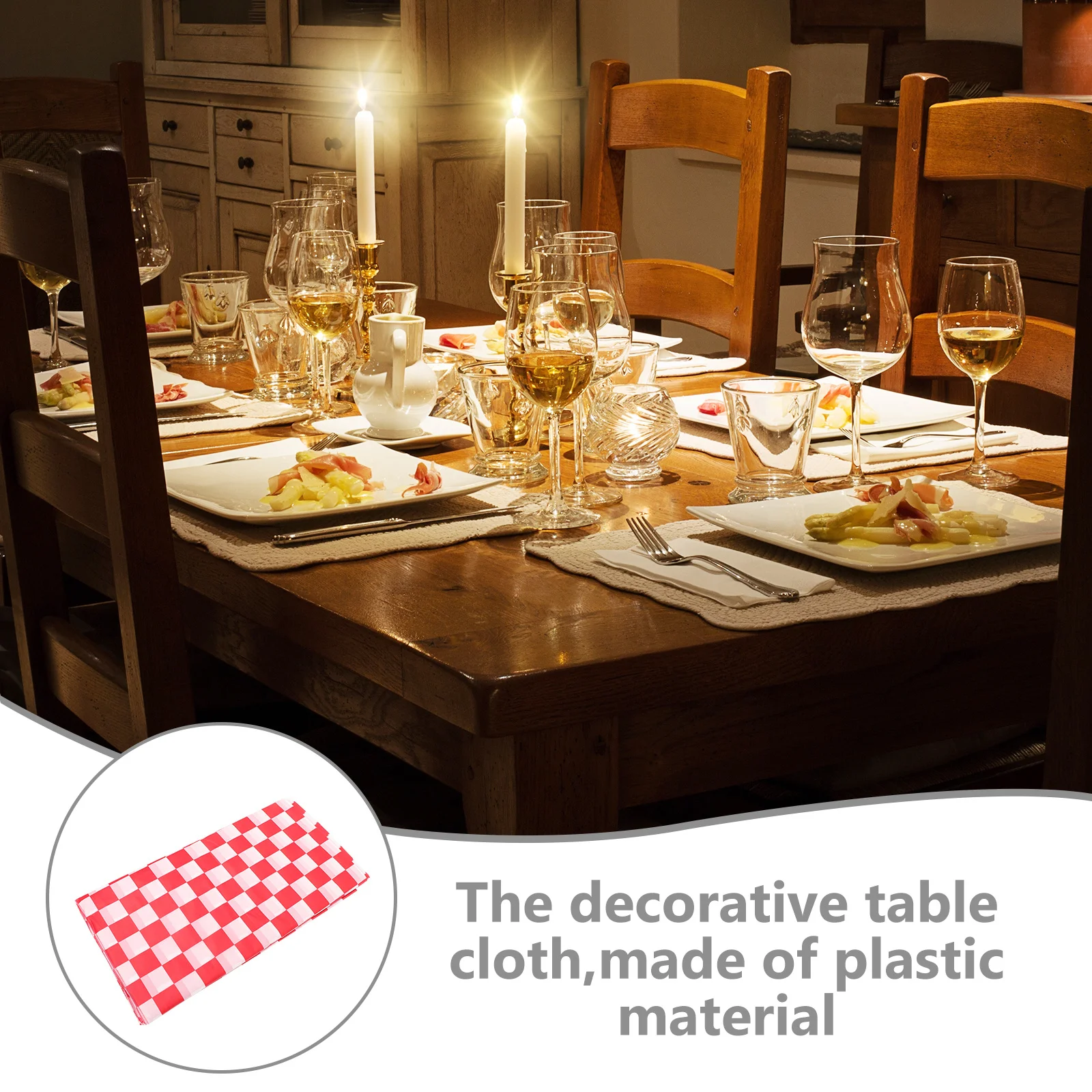 2Pcs Racing Checkered Tablecloth Plastic Decorative Rectangular Dining Table Cover Party Fiesta Table Decoration
2Pcs Racing Checkered Tablecloth Plastic Decorative Rectangular Dining Table Cover Party Fiesta Table Decoration