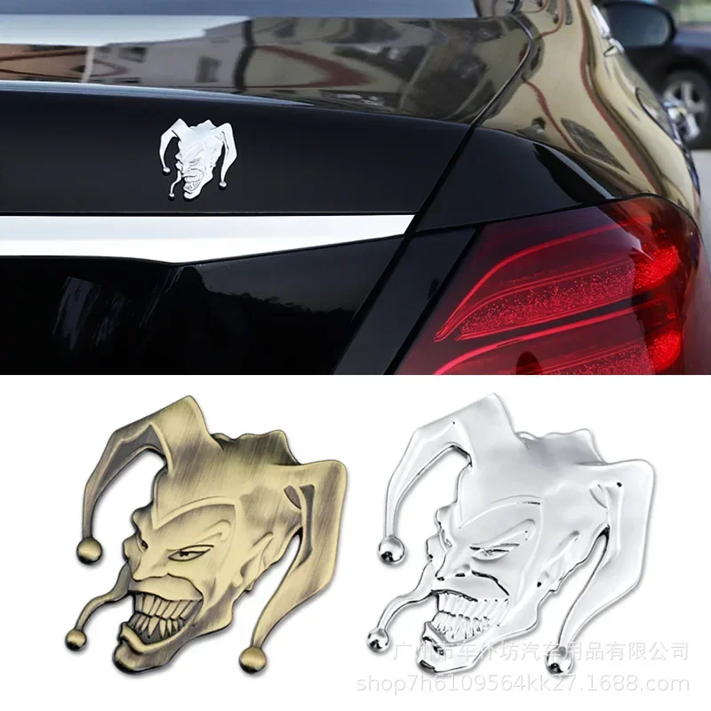3D Metal Car Side Body Clown Emblem Trunk Sticker for Jaguar Mazda Honda Toyota VW Land Rover Hyundai Suzuki Chevrolet Peugeot
3D Metal Car Side Body Clown Emblem Trunk Sticker for Jaguar Mazda Honda Toyota VW Land Rover Hyundai Suzuki Chevrolet Peugeot