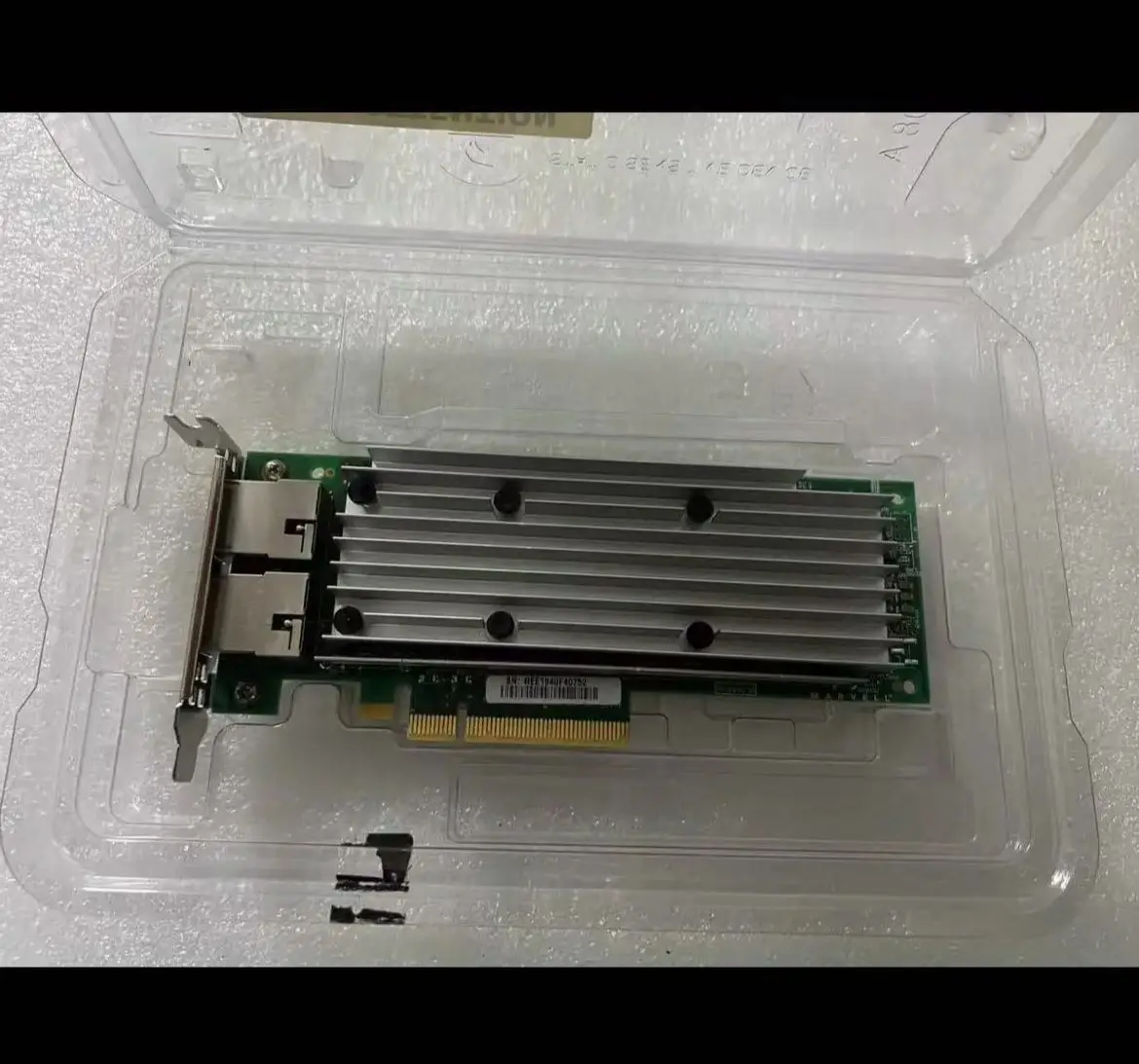 03N76N 3N76N для Dell Qlogic QL41132HLRJ 10 ГБ двойная 10-гигабитная Ethernet-карта Pcie совершенно новая
03N76N 3N76N для Dell Qlogic QL41132HLRJ 10 ГБ двойная 10-гигабитная Ethernet-карта Pcie совершенно новая