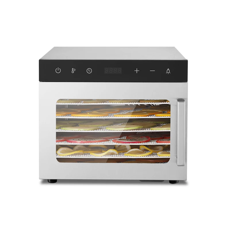 Professional Home Use Fruits and Vegetables Food Dryer Machine Dehydrator with 6 Stainless Steel Trays Best Drying Effect
Professional Home Use Fruits and Vegetables Food Dryer Machine Dehydrator with 6 Stainless Steel Trays Best Drying Effect