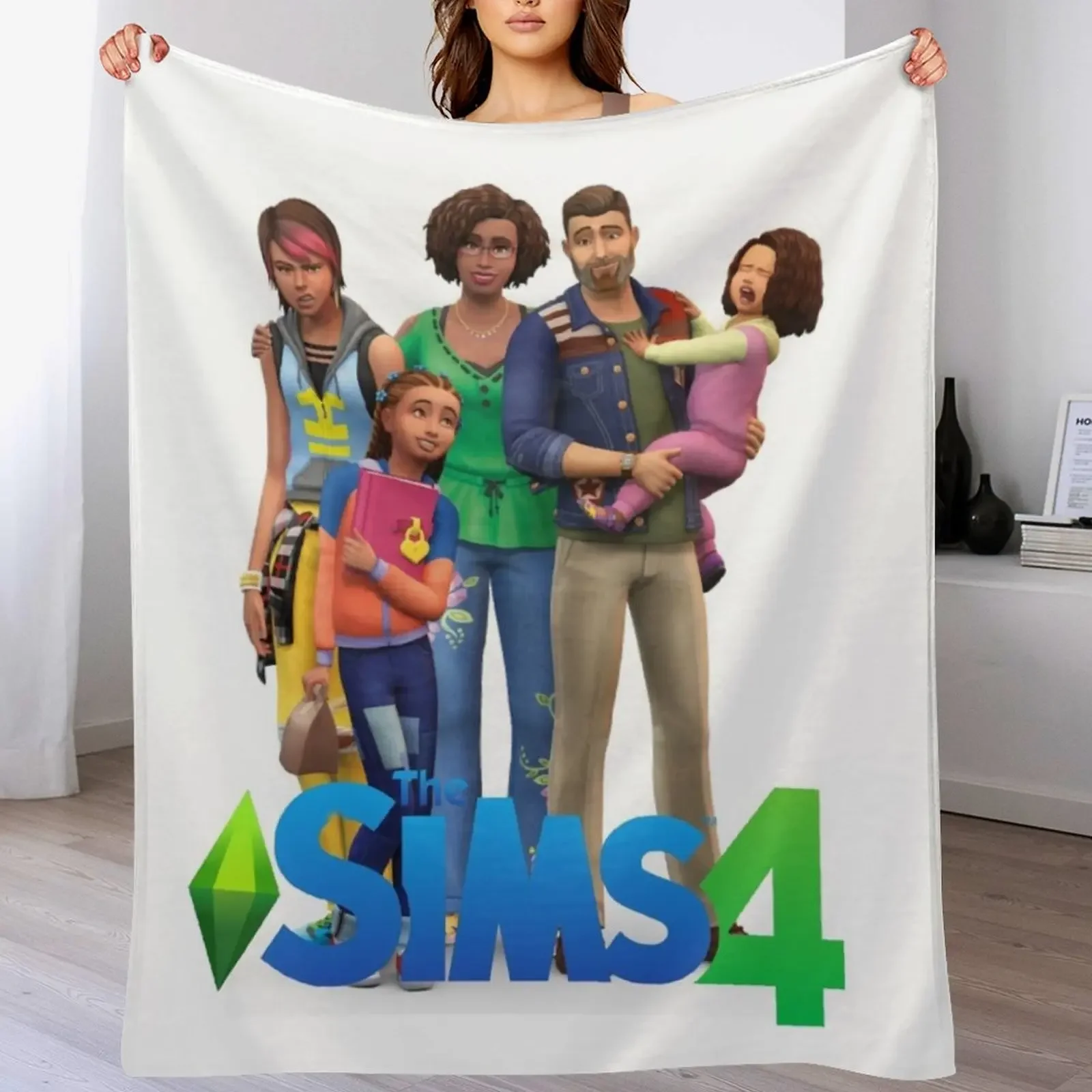 The Sims 4 Parenthood Throw Blanket Sofa Throw for winter Decorative Throw Blankets
The Sims 4 Parenthood Throw Blanket Sofa Throw for winter Decorative Throw Blankets