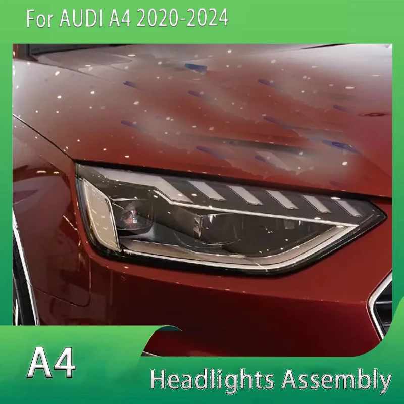 Car HeadLight for Audi A4 B10 LED Headlight 2020-2024 Headlights A4L S4 DRL Turn Signal High Beam Angel Eye Projector Lens
Car HeadLight for Audi A4 B10 LED Headlight 2020-2024 Headlights A4L S4 DRL Turn Signal High Beam Angel Eye Projector Lens