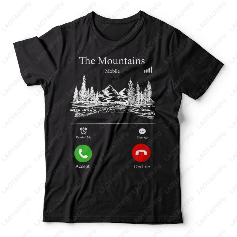 The Mountains Are Calling Funny Hiking Shirt Camping Tee Hiking Unique Creative Pattern Clothes High Quality Cotton Hipster Tops
The Mountains Are Calling Funny Hiking Shirt Camping Tee Hiking Unique Creative Pattern Clothes High Quality Cotton Hipster Tops
