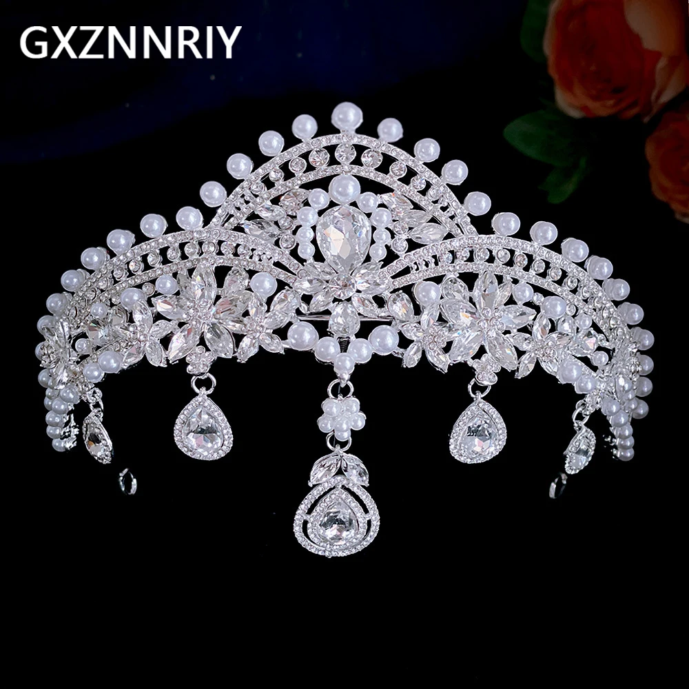 Bridal Crown Crystal Wedding Tiaras and Crowns for Women Rhinestone Hair Jewelry Trendy Party Bride Headpiece Prom Birthday Gift
Bridal Crown Crystal Wedding Tiaras and Crowns for Women Rhinestone Hair Jewelry Trendy Party Bride Headpiece Prom Birthday Gift