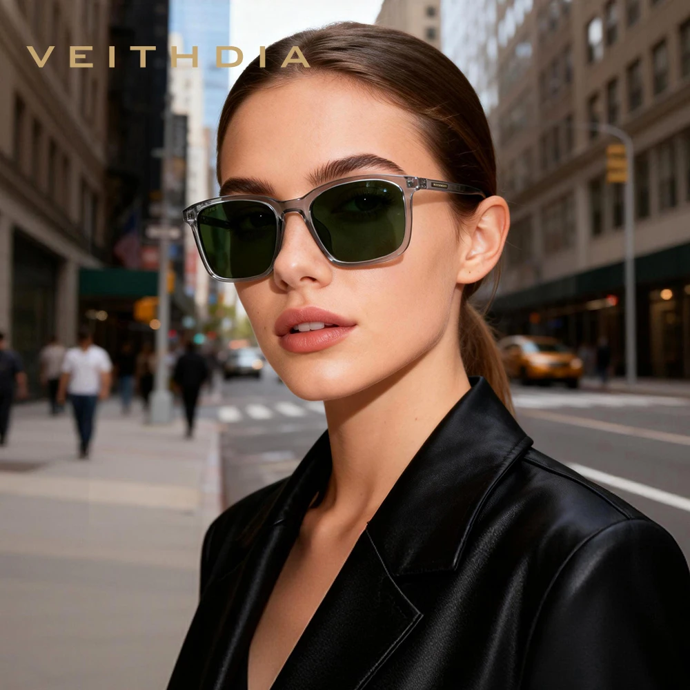 VEITHDIA New Square Sunglasses HD Polarized UV400 Lens Sunglasses Night Vision TR90 Frame Glasses Eyewear For Male Female 79VS17
VEITHDIA New Square Sunglasses HD Polarized UV400 Lens Sunglasses Night Vision TR90 Frame Glasses Eyewear For Male Female 79VS17