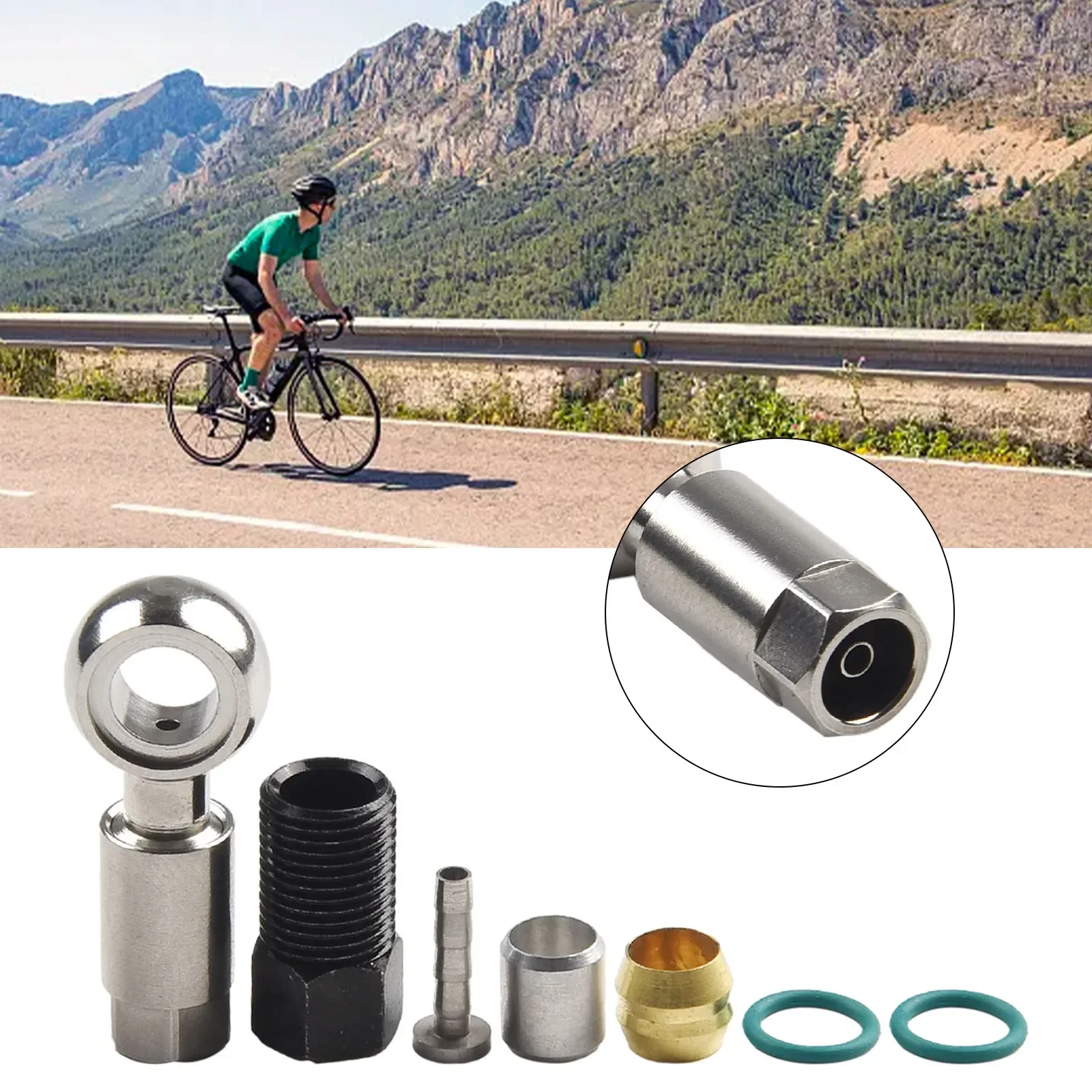 CABLE END SET Connect Rt FOR-Shimano Hydraulic Disc Brake Hose BH90 Tubing Assembly Five-wire Body Olive Head Accessories
CABLE END SET Connect Rt FOR-Shimano Hydraulic Disc Brake Hose BH90 Tubing Assembly Five-wire Body Olive Head Accessories
