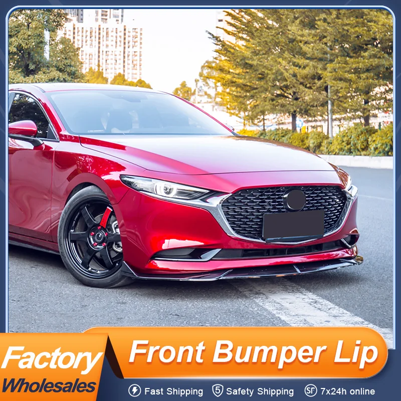 For Mazda 3 Sedan 2020 21 22 Front Bumper Lip Chin Splitter Body Spoiler 3Pcs/Set PP Plastic Black Carbon Exterior Accessories
For Mazda 3 Sedan 2020 21 22 Front Bumper Lip Chin Splitter Body Spoiler 3Pcs/Set PP Plastic Black Carbon Exterior Accessories