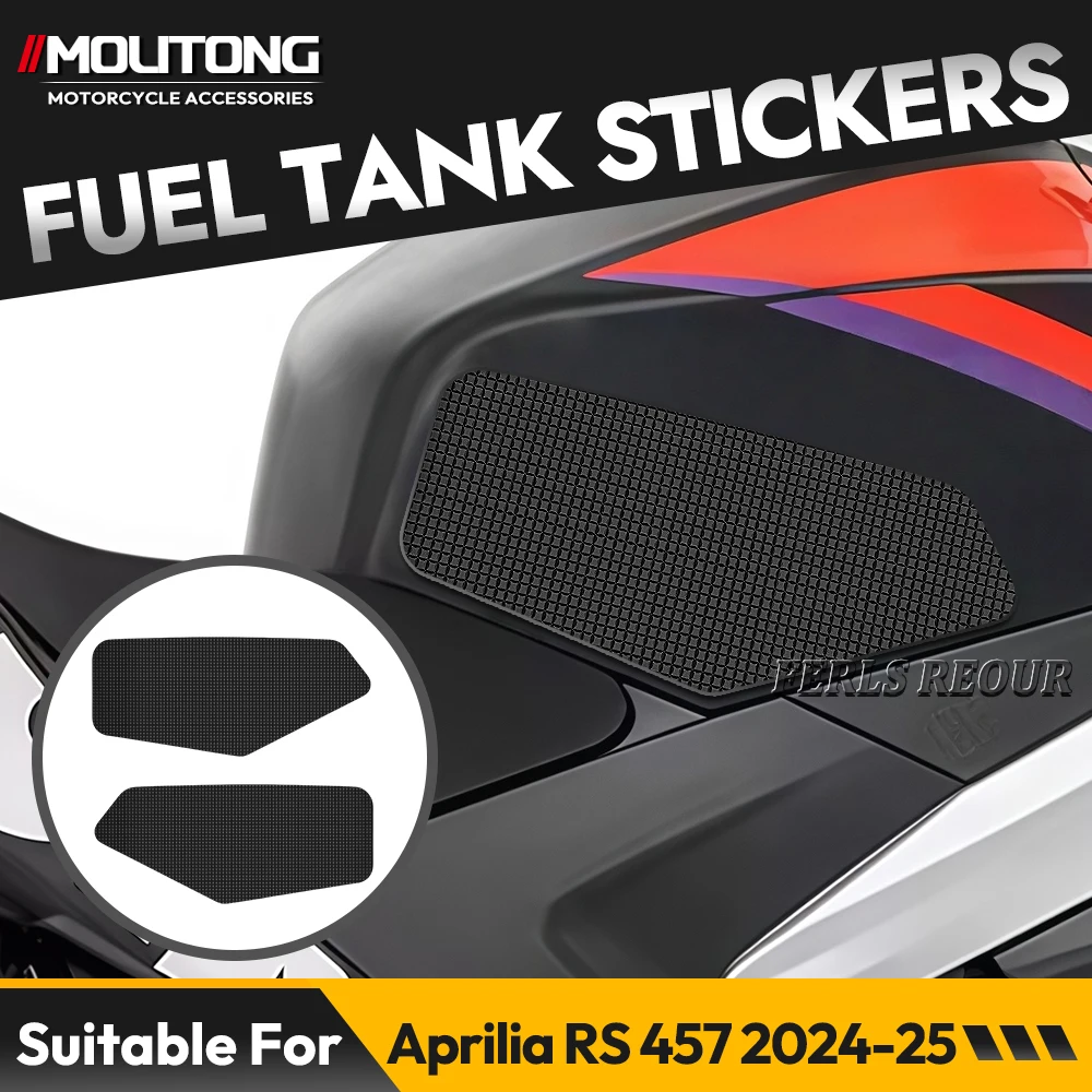 Fuel tank sticker for Aprilia RS 457 2024-2025, black fuel tank mat, non-slip motorcycle fuel tank protector, scratch-resistant
Fuel tank sticker for Aprilia RS 457 2024-2025, black fuel tank mat, non-slip motorcycle fuel tank protector, scratch-resistant