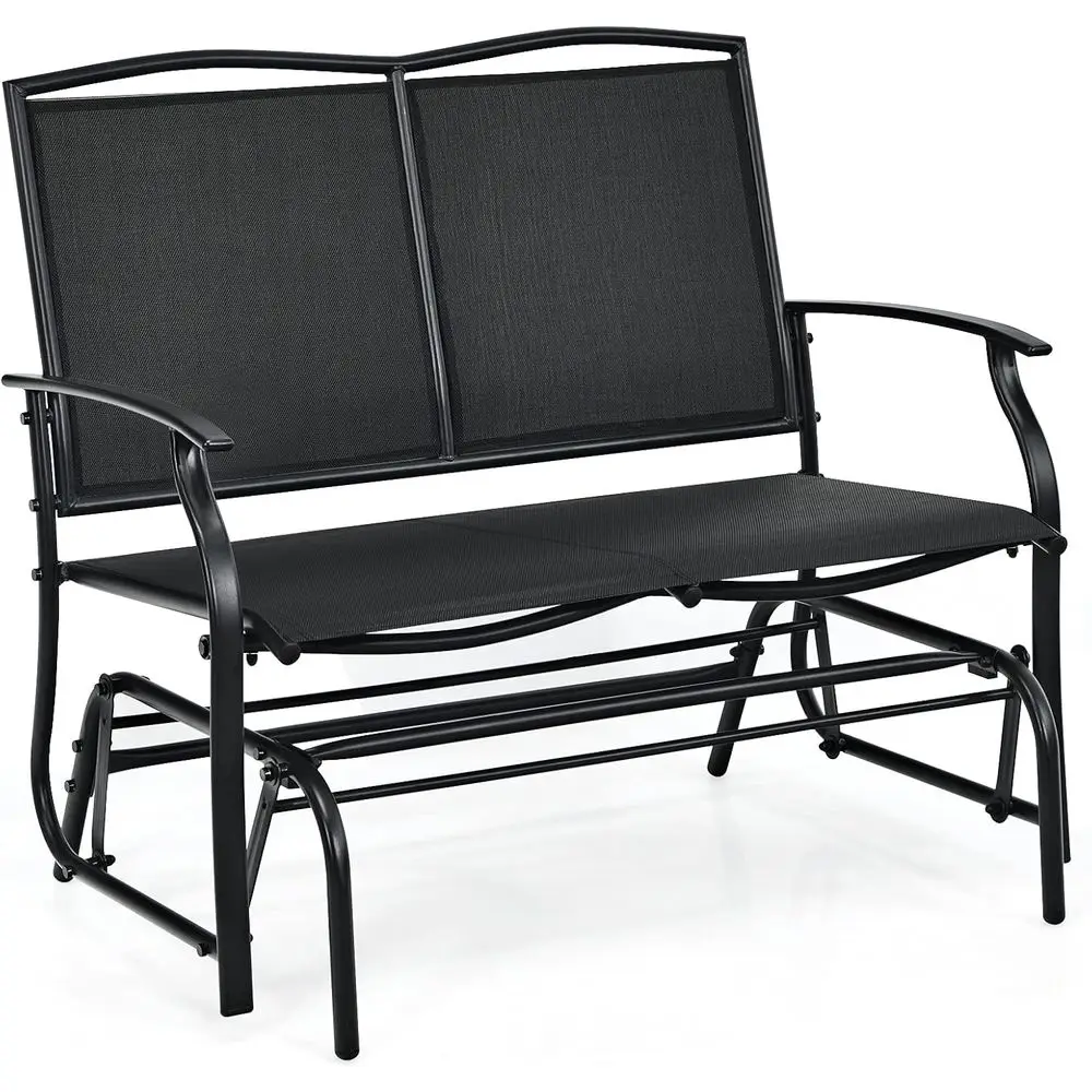 Heavy-Duty 2-Person Outdoor Swing Glider Bench with 400 lbs Capacity - Ideal for Patio, Poolside, Lawn, and Balcony
Heavy-Duty 2-Person Outdoor Swing Glider Bench with 400 lbs Capacity - Ideal for Patio, Poolside, Lawn, and Balcony