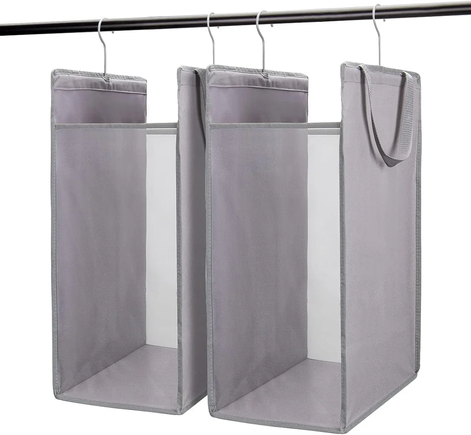 Hanging Laundry Hamper, Hanging Laundry Basket, Slim Laundry Hamper Bag with Handles, Portable Hanging Closet Hamper, Me
Hanging Laundry Hamper, Hanging Laundry Basket, Slim Laundry Hamper Bag with Handles, Portable Hanging Closet Hamper, Me