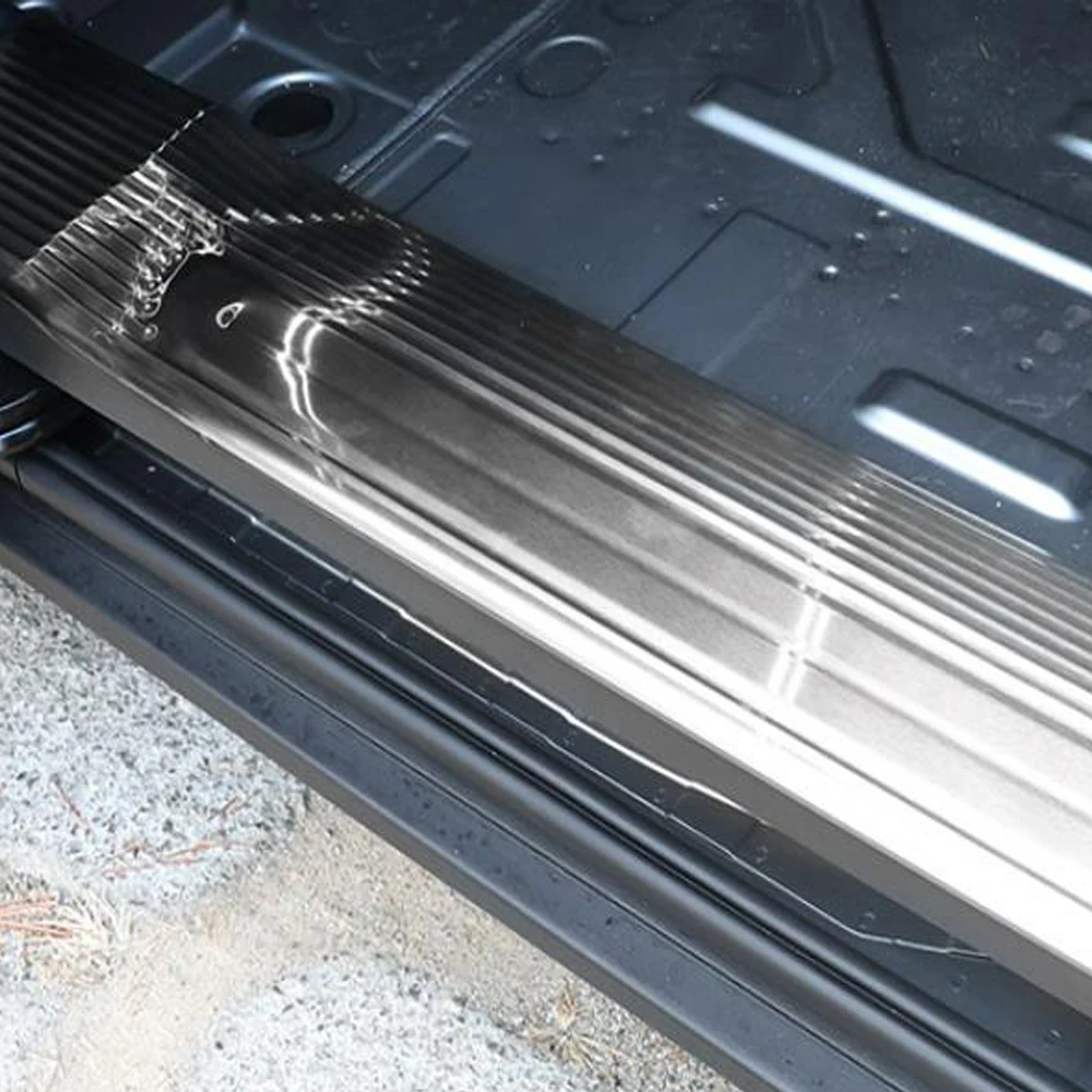 4pcs For Kia PV5 Truck Stainless Steel Door Sill Guard Interior Threshold Protector Anti-Scratch Pedal Cover
4pcs For Kia PV5 Truck Stainless Steel Door Sill Guard Interior Threshold Protector Anti-Scratch Pedal Cover