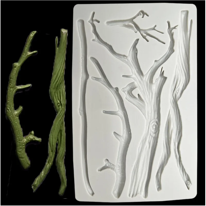 Branch Tree Pole Silicone Mold Fondant Chocolate Cake Decoration Mold DIY Baking Tools Cake Decoration Accessories
Branch Tree Pole Silicone Mold Fondant Chocolate Cake Decoration Mold DIY Baking Tools Cake Decoration Accessories