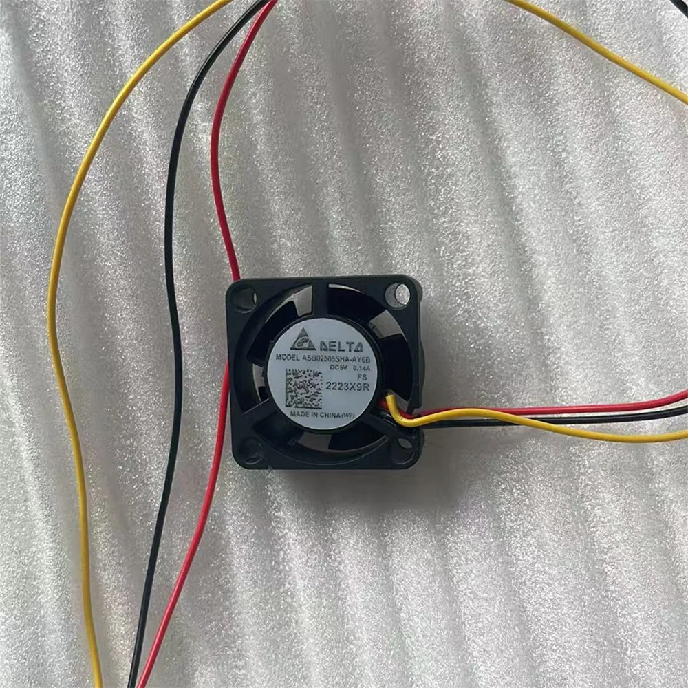 AS302505SHA-AY6B DC Brushless Cooling Fan 5V 0.14A 30x30x25mm Mini Fan for 3D Printer Router DIY Electronics
AS302505SHA-AY6B DC Brushless Cooling Fan 5V 0.14A 30x30x25mm Mini Fan for 3D Printer Router DIY Electronics
