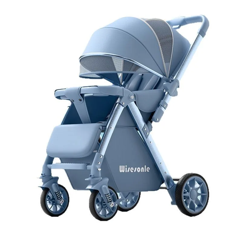 High Landscape Baby Stroller Can Sit or Lie Down Lightweight Folding Two-way Shock-absorbing Newborn Baby Stroller
High Landscape Baby Stroller Can Sit or Lie Down Lightweight Folding Two-way Shock-absorbing Newborn Baby Stroller