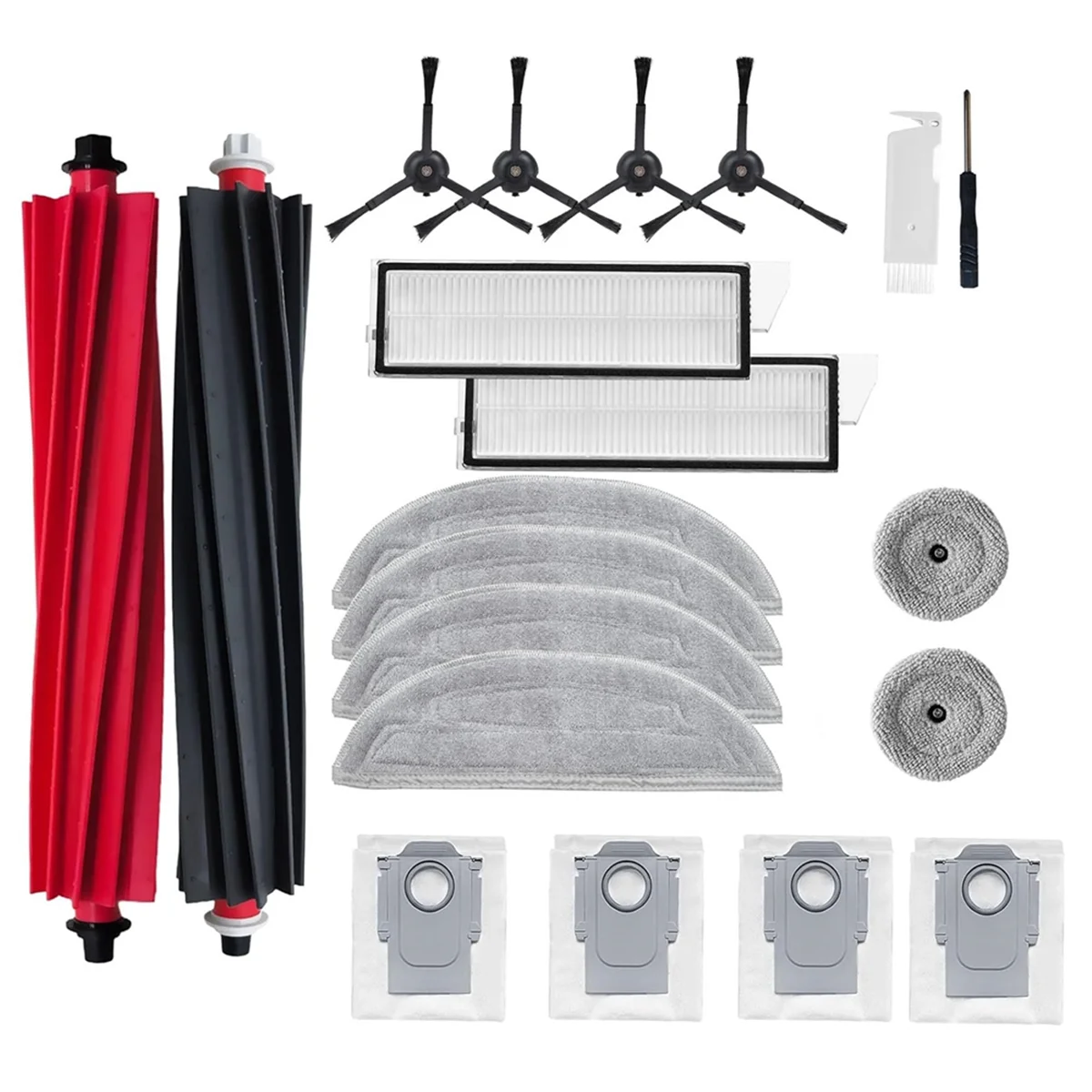 A76Z For S8 MaxV Ultra Robot Vacuum Cleaner Main Side Brush Mop Cloths HEPA Filters Dust Bags Accessories
A76Z For S8 MaxV Ultra Robot Vacuum Cleaner Main Side Brush Mop Cloths HEPA Filters Dust Bags Accessories