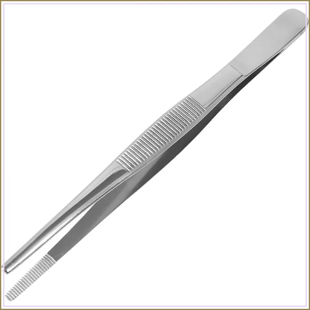 5.5 Inch Serrated Thumb Forceps for Medical, Veterinary, First Aid, Lab, Precision Tasks, Strong Grip
5.5 Inch Serrated Thumb Forceps for Medical, Veterinary, First Aid, Lab, Precision Tasks, Strong Grip