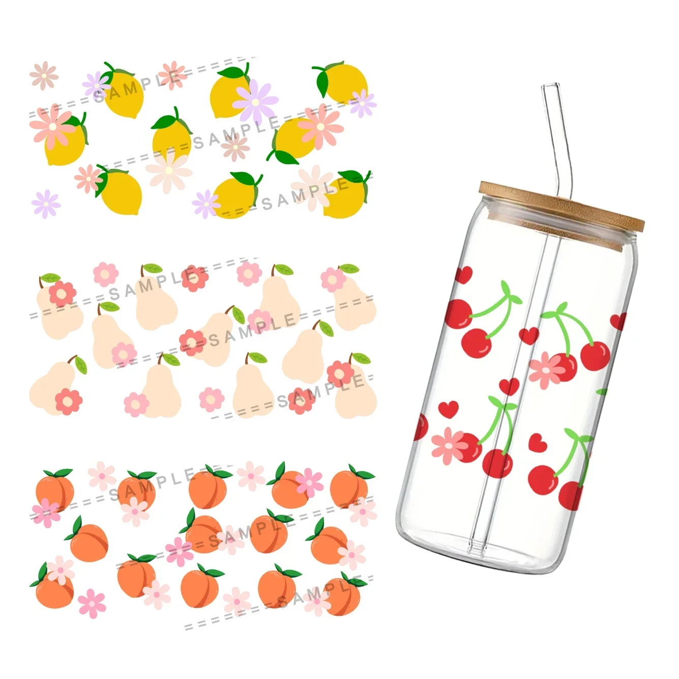 Fruit Patterns For Libbey 16oz Can Glass UV DTF Coffee Can Wrap Libbey Glass Wrap Tropical Fruit
Fruit Patterns For Libbey 16oz Can Glass UV DTF Coffee Can Wrap Libbey Glass Wrap Tropical Fruit