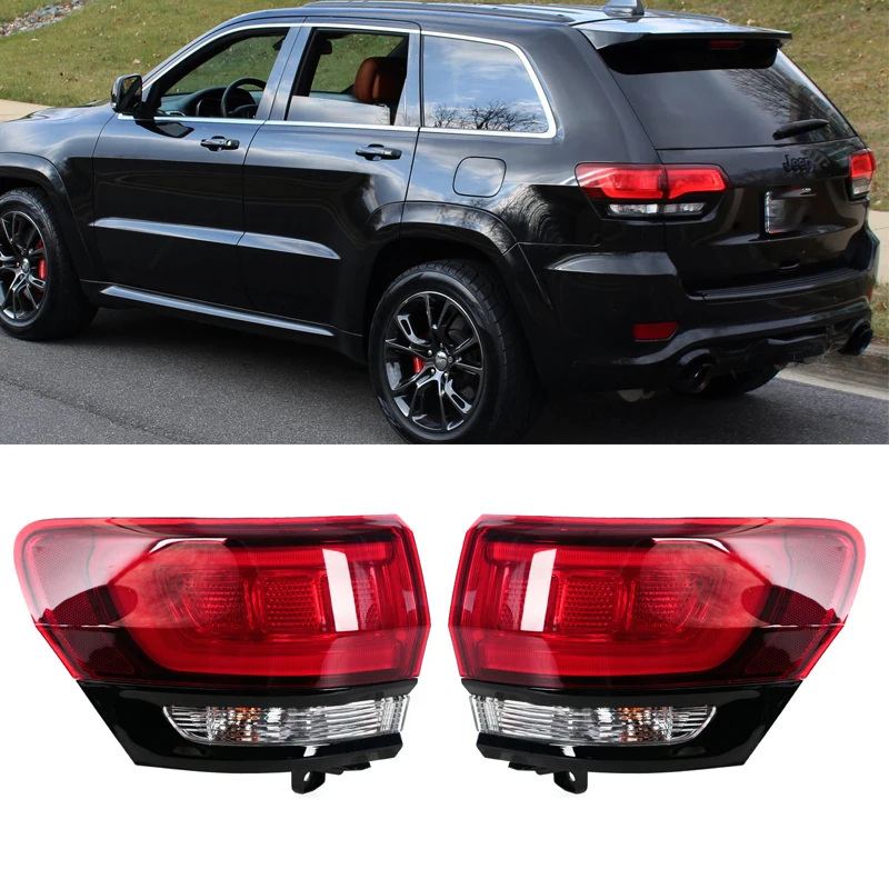 For Jeep Grand Cherokee SRT8 2014-2019 Rear Bumper Tail light Brake Lamp Signal Light Car Accessories 68142942AF 68142943AF
For Jeep Grand Cherokee SRT8 2014-2019 Rear Bumper Tail light Brake Lamp Signal Light Car Accessories 68142942AF 68142943AF