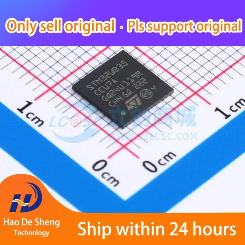 1PCS/LOT STM32WB35CEU7A UFQFPN-48 New Original in Stock
1PCS/LOT STM32WB35CEU7A UFQFPN-48 New Original in Stock
