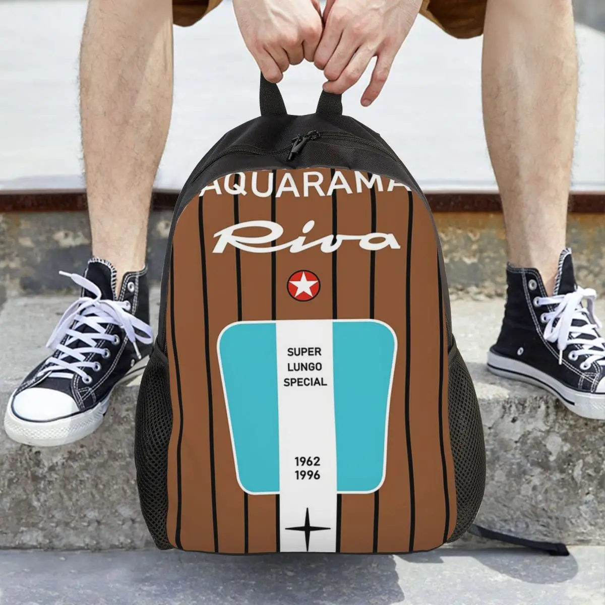 Рюкзак Riva Aquarama Yacht Lake Como Cannes Monaco Saint-Tropez Capri Magnet28, вместительный, для детей, для книг
Рюкзак Riva Aquarama Yacht Lake Como Cannes Monaco Saint-Tropez Capri Magnet28, вместительный, для детей, для книг