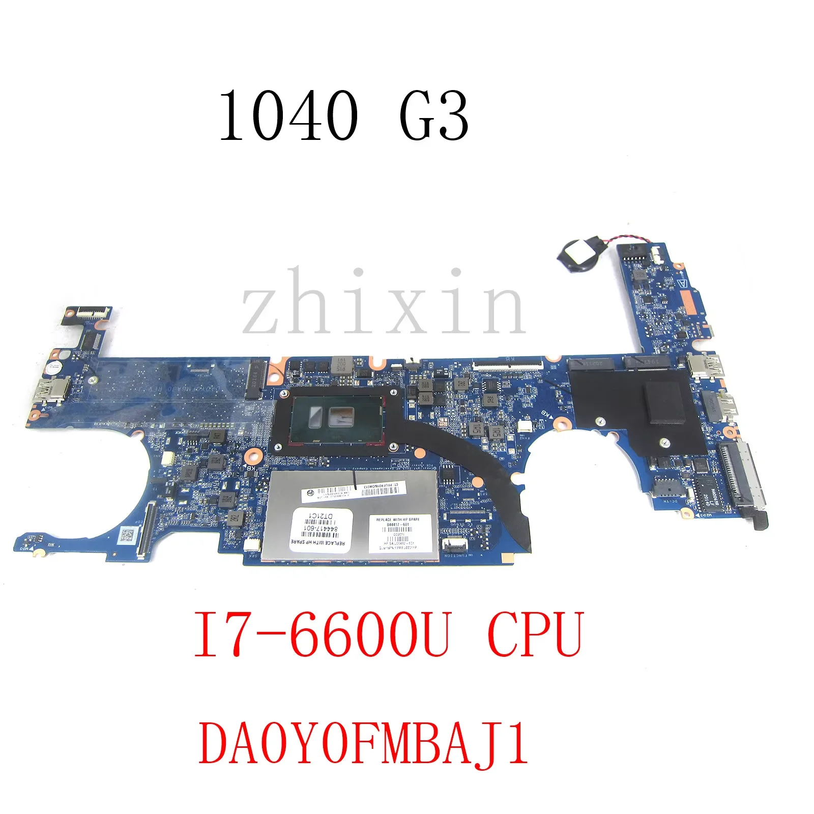 FOR HP ELITEBOOK 1040 G3 Laptop Motherboard with I7-6600U CPU 8GB RAM 844417-601 DA0Y0FMBAJ1 full test
FOR HP ELITEBOOK 1040 G3 Laptop Motherboard with I7-6600U CPU 8GB RAM 844417-601 DA0Y0FMBAJ1 full test