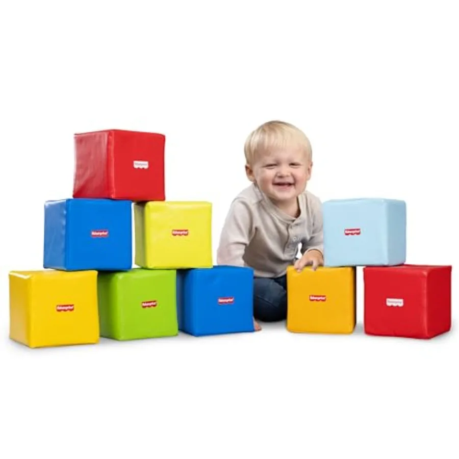 ™ Toddler Soft Foam Building Blocks 9 Large Colorful Stacking Blocks for Toddlers 2+ Lightweight Preschool Learning Toy
™ Toddler Soft Foam Building Blocks 9 Large Colorful Stacking Blocks for Toddlers 2+ Lightweight Preschool Learning Toy