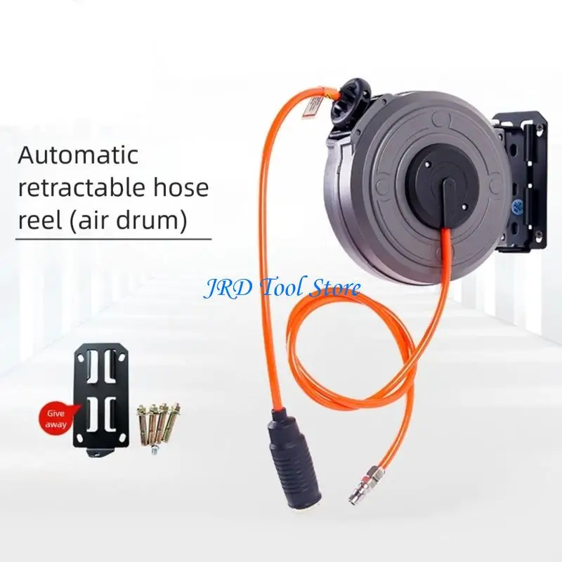 A2UD Automatic Retractable Dust Proof Air Hose Reel for High Pressure Applications
A2UD Automatic Retractable Dust Proof Air Hose Reel for High Pressure Applications