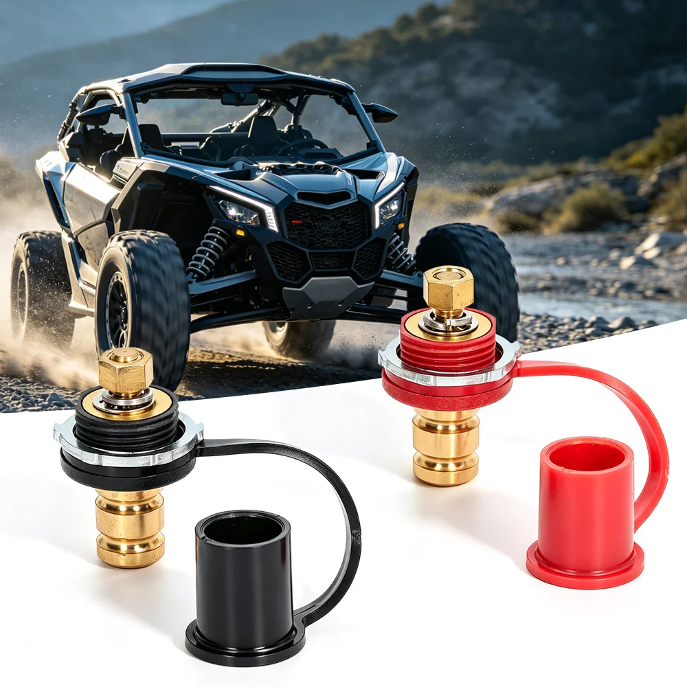 250A 12V Battery Charger Post 3/8" Stud Remote Battery Terminals with Cap M10 Battery Jump Post for Auto Truck Boat ATV
250A 12V Battery Charger Post 3/8" Stud Remote Battery Terminals with Cap M10 Battery Jump Post for Auto Truck Boat ATV
